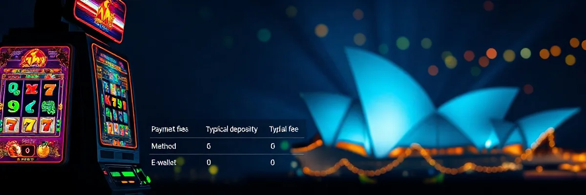 Payment fees compared against alternative deposit methods — payid pokies real money in Australia